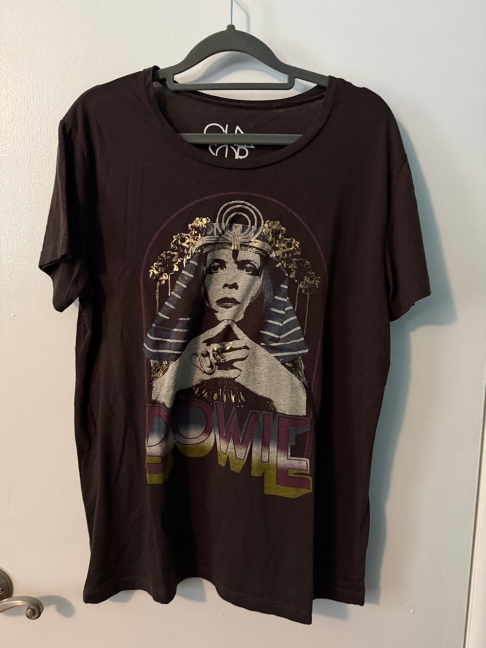 Chaser Black David Bowie Graphic Short Sleeve Tee